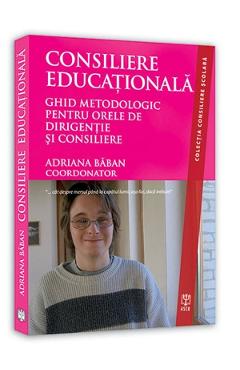 Carte Consiliere Educationala - Adriana Baban editura Adriana Baban