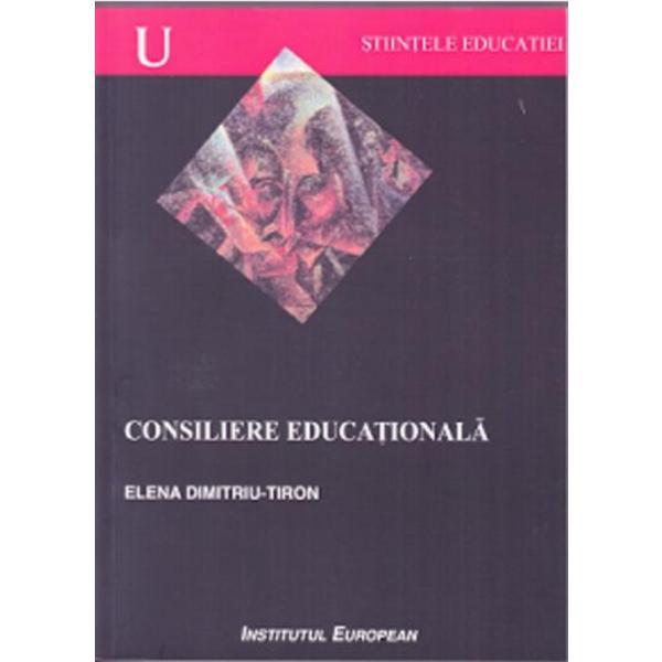 Carte Consiliere educationala - Elena Dimitriu-Tiron