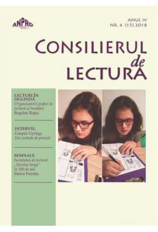 Carte Consilierul de lectura Anul IV