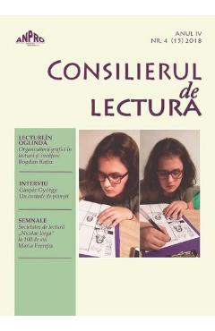 Carte Consilierul de lectura Nr. 4 (16) 2018 editura -