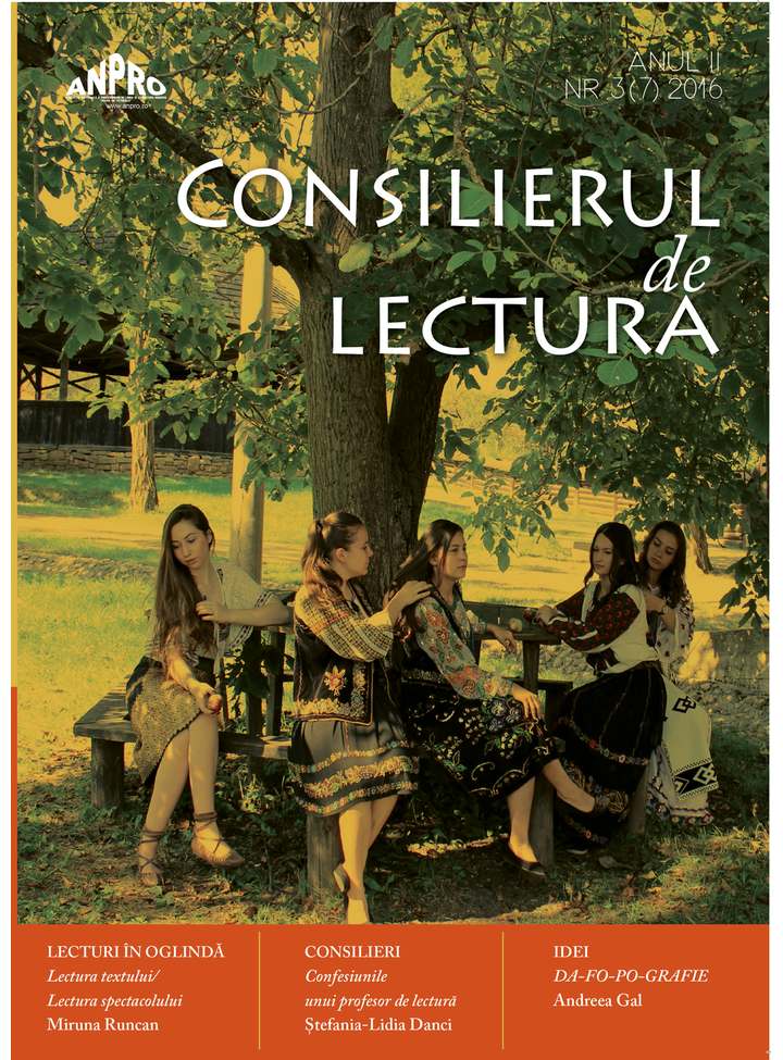 Carte Consilierul de lectura nr. 3/2016   editura Arthur