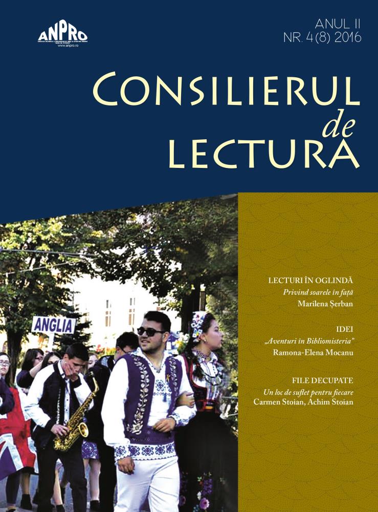 Carte Consilierul de lectura nr. 4/2016 editura Grupul Art