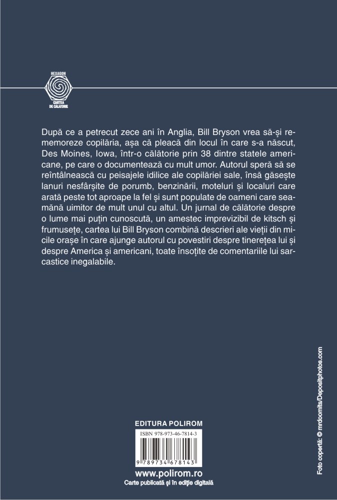 Carte Continentul uitat autor Bill Bryson editura Polirom