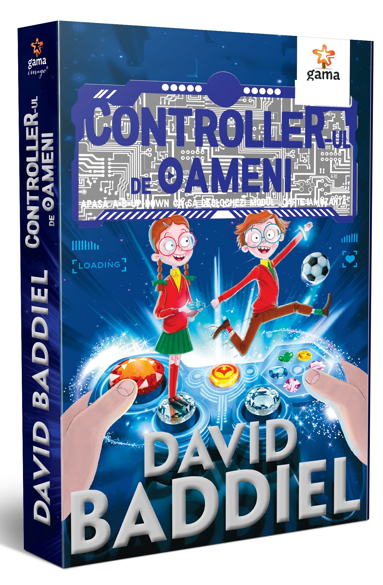 Carte Controller-ul de oameni autor David Baddiel editura Gama