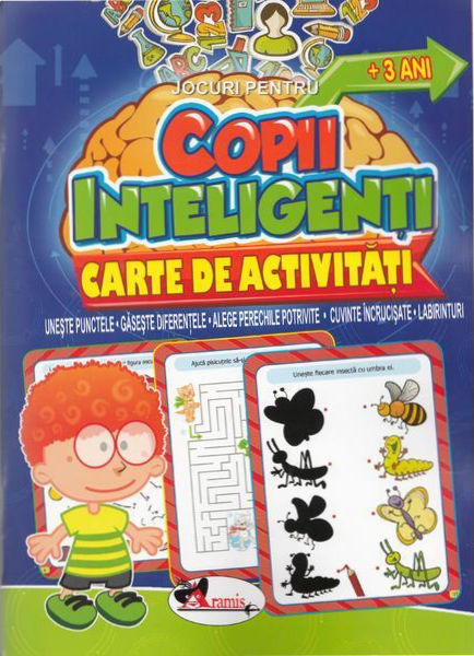 Carte Copii inteligenti - 3 ani - Carte de activitati   editura Aramis