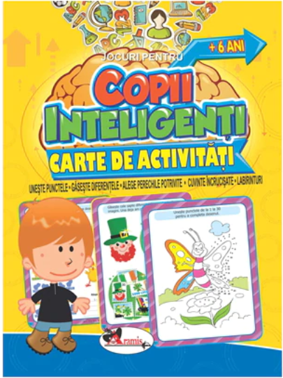 Carte Copii inteligenti - 6 ani - Carte de activitati   editura Aramis