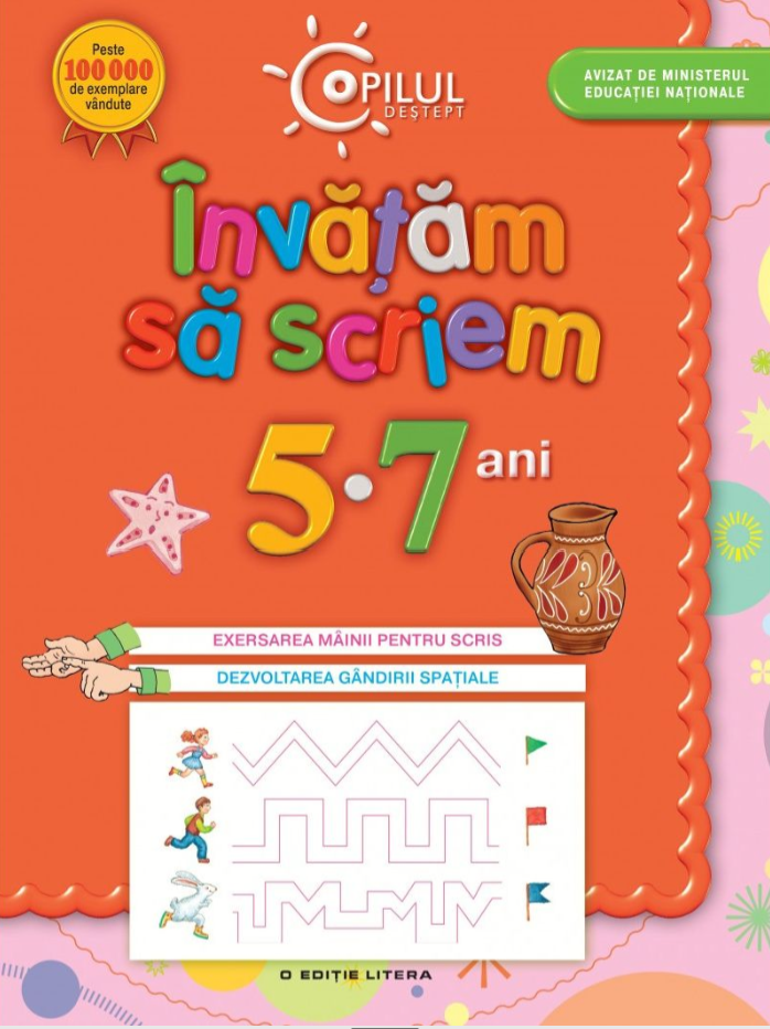 Carte Copilul deștept. Învățăm să scriem. 5-7 ani editura Litera