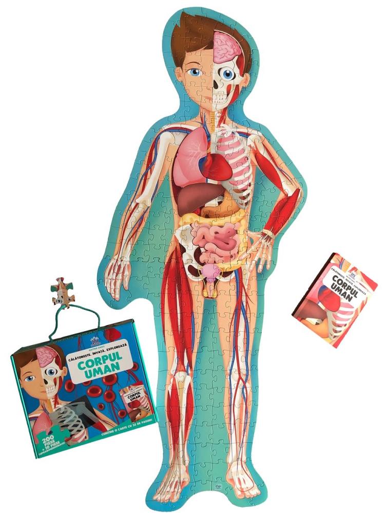 Carte Corpul Uman - Calatoreste Invata Exploreaza editura DPH