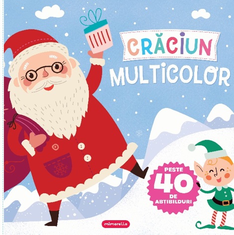 Carte Craciun multicolor editura Kreativ