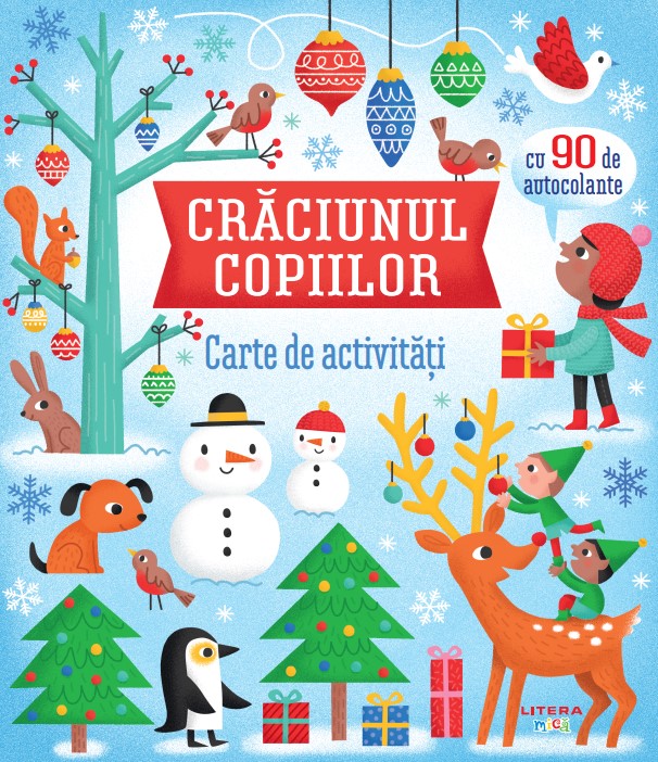 Carte Crăciunul copiilor. Carte de activități editura Litera