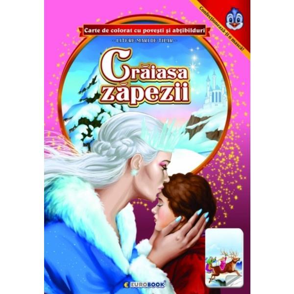 Carte Craiasa zapezii. Carte de colorat cu povesti si abtibilduri