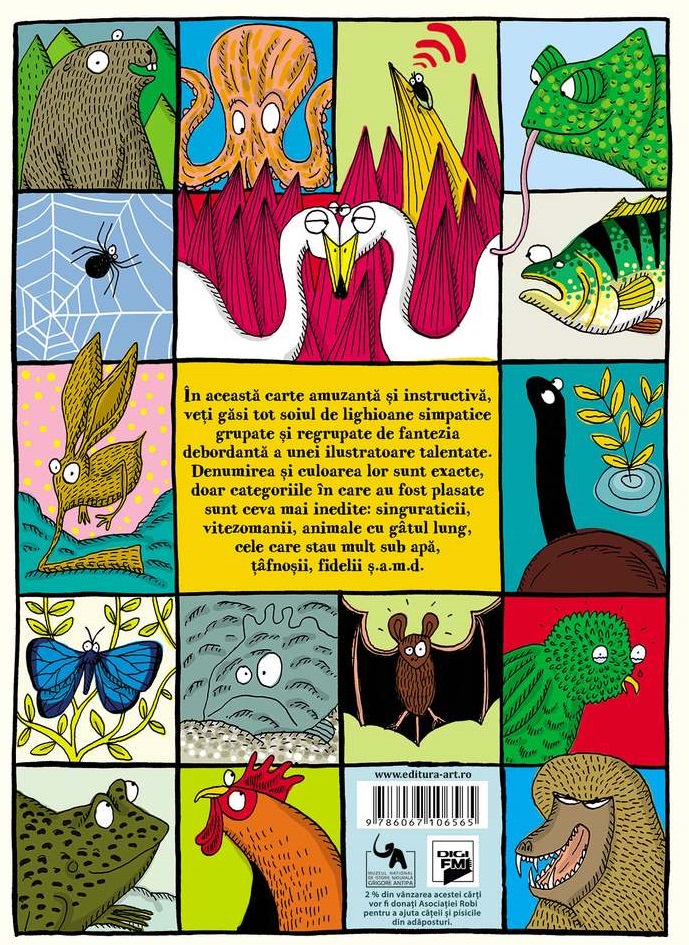 Carte Creaturile pamantului autor Adrienne Barman editura Art