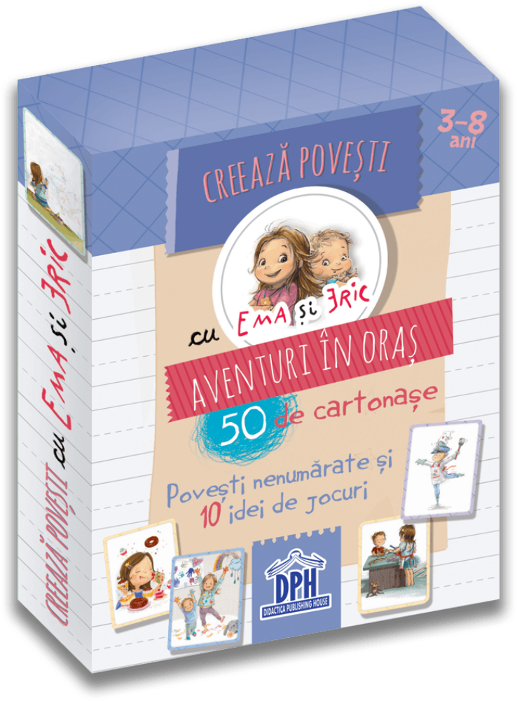 Carte Creeaza povesti cu Ema si Eric: Aventuri in oras editura DPH