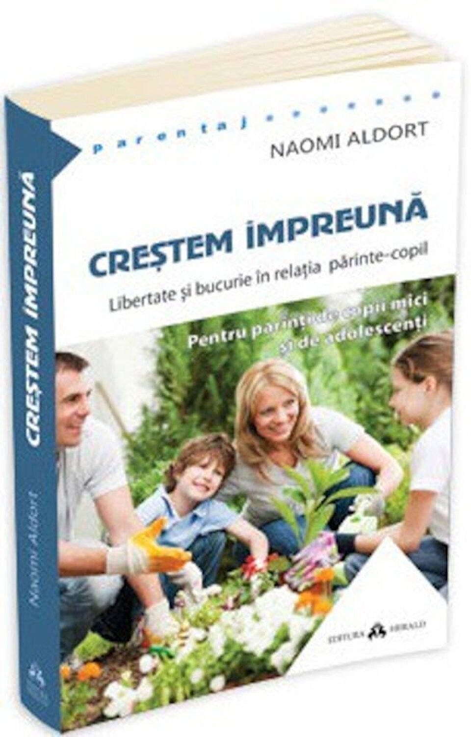 Carte Crestem impreuna autor Naomi Aldort editura Herald