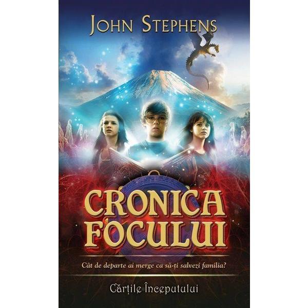 Carte Cronica focului - John Stephens