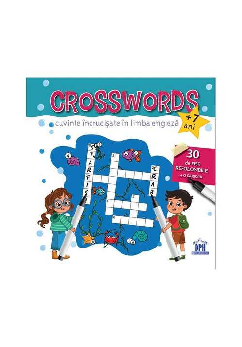 Carte Crosswords - cuvinte incrucisate in limba engleza editura Didactica Publishing House