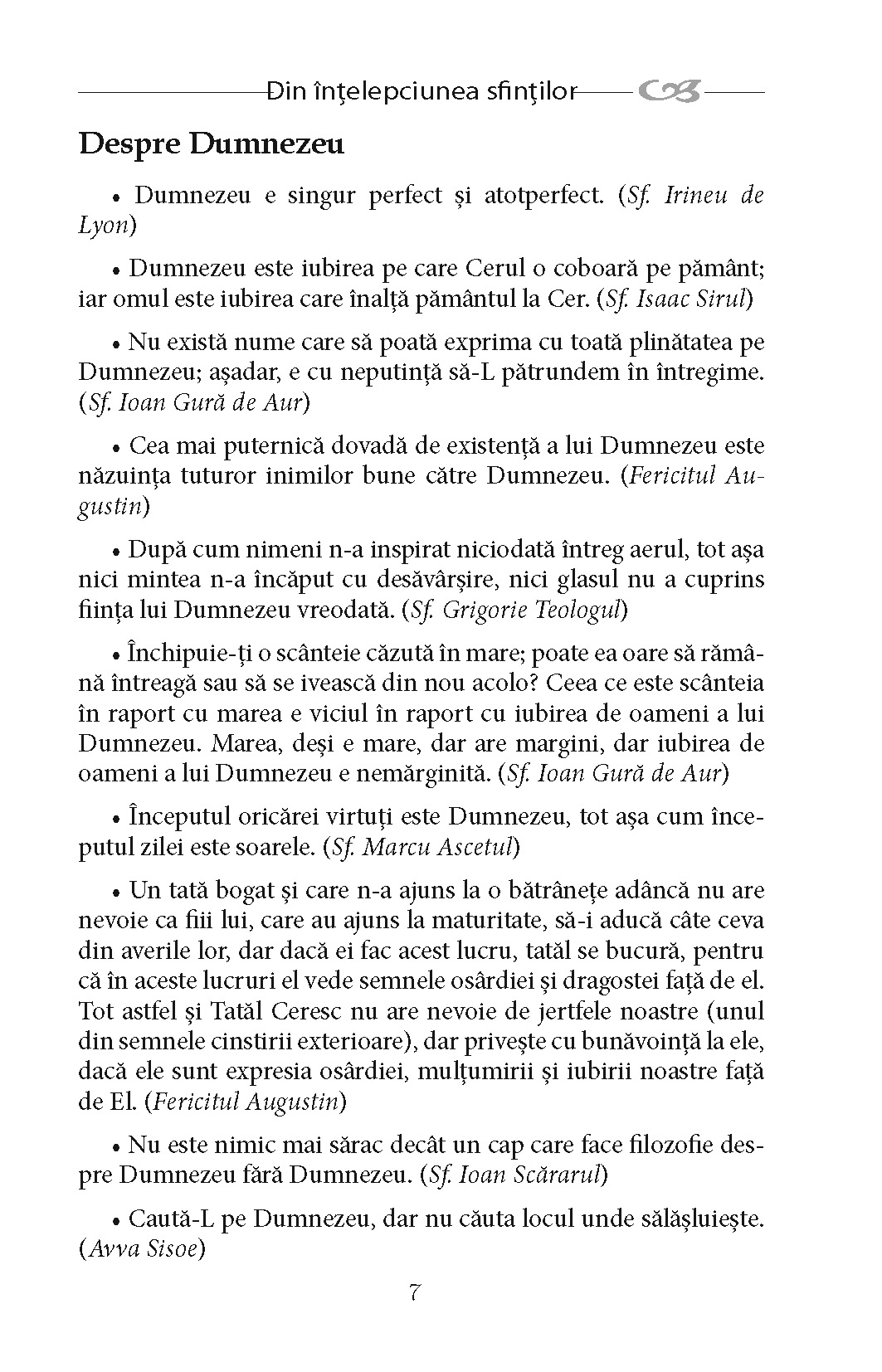 Carte Cugetari duhovnicesti   editura Epigraf