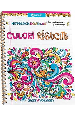 Carte Culori rasucite. Carte de colorat si activitati - Jess Volinski editura Jess Volinski