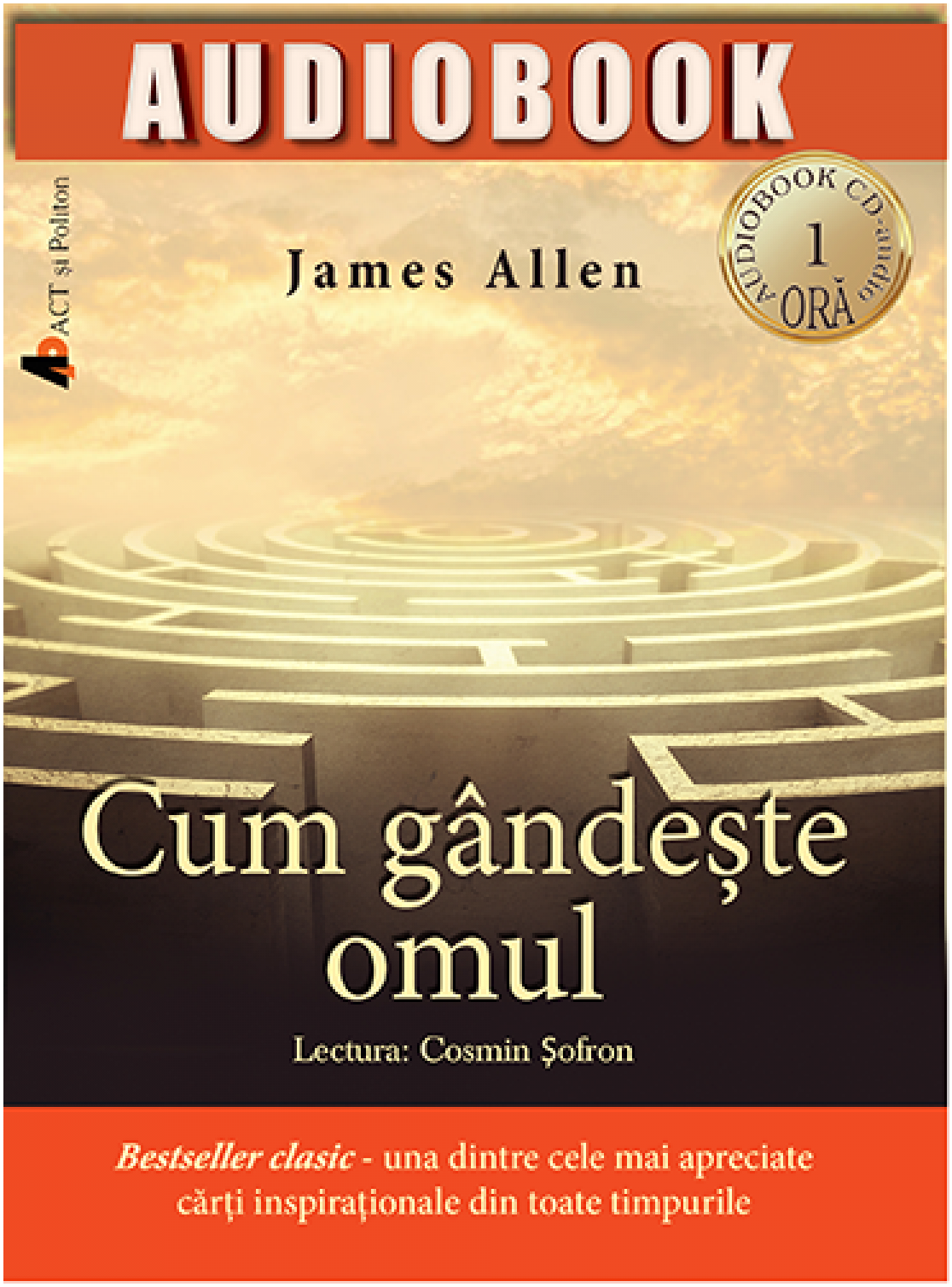 Carte Cum gandeste omul autor James Allen editura James Allen