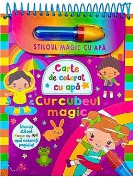 Carte Curcubeul magic. Carte de colorat cu apa/*** editura Flamingo Junior