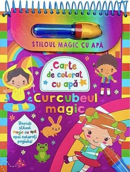 Carte Curcubeul magic. Stiloul magic cu apa editura Flamingo Gd