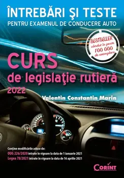 Carte Curs de legislatie rutiera 2022. Intrebari si teste/Valentin Constantin Marin editura Corint