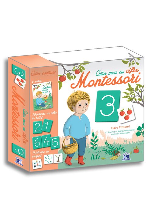 Carte Cutia mea cu cifre Montessori editura Didactica Publishing House