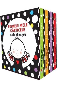 Carte Cutie. Primele mele carticele in alb si negru editura -