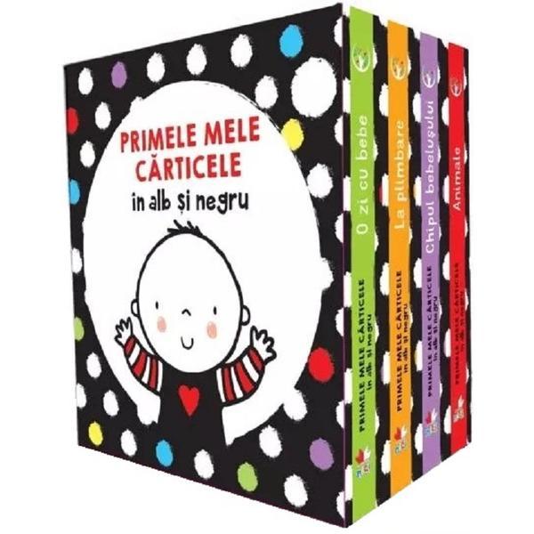 Carte Cutie. Primele mele carticele in alb si negru