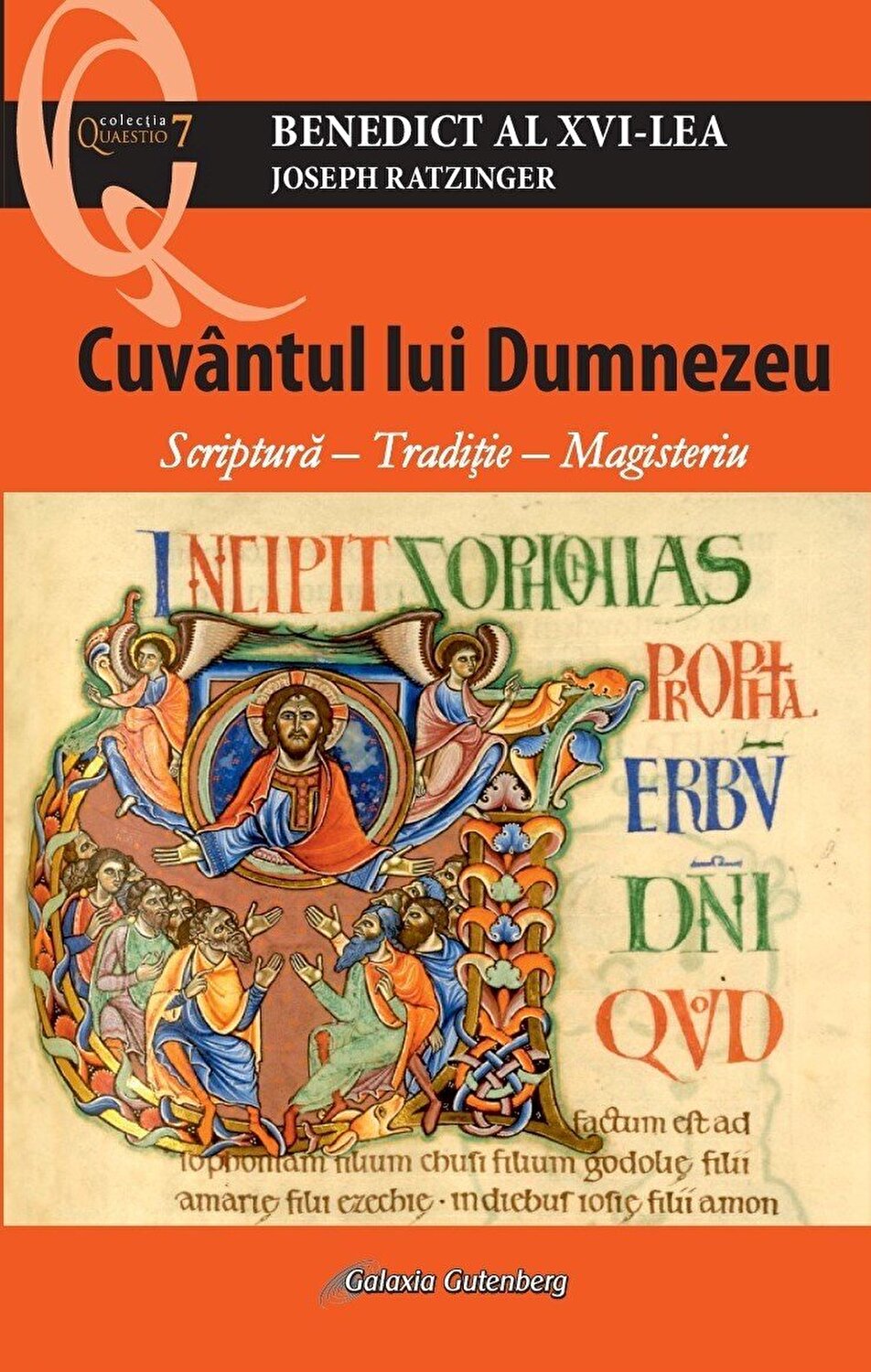 Carte Cuvantul lui Dumnezeu autor J​oseph Razinger editura Gutenberg