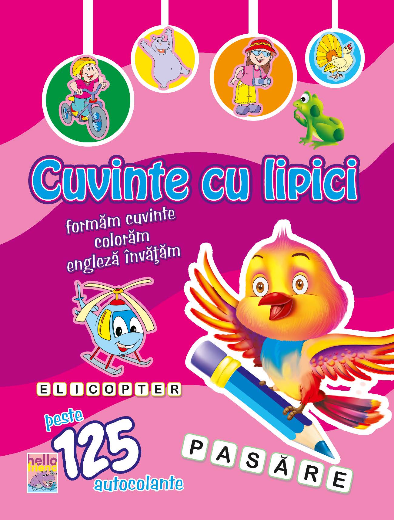 Carte Cuvinte cu lipici - Pasare   editura Anteea