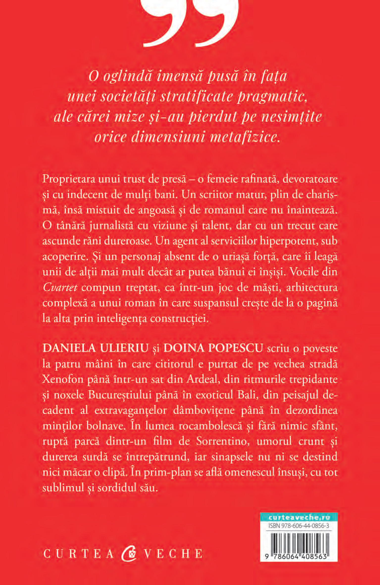 Carte Cvartet autor Daniela Ulieriu