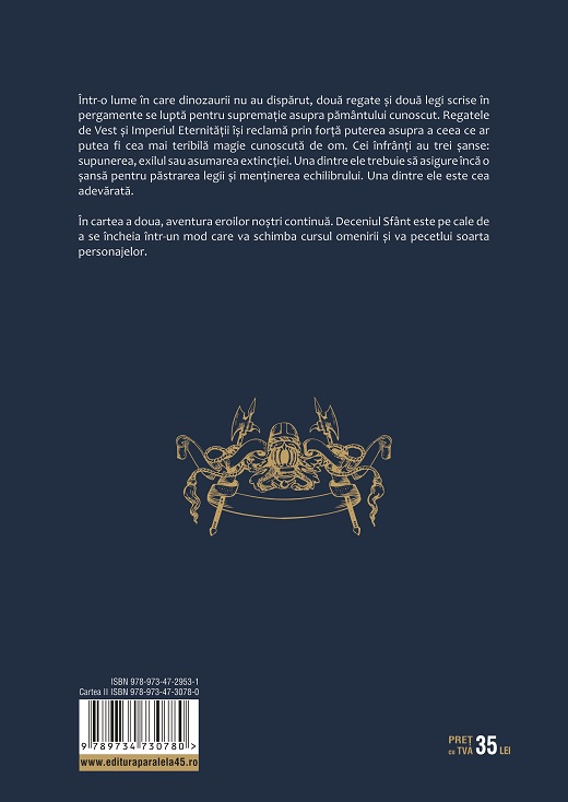 Carte Deceniul Sfant autor Silviu Urdea editura Paralela 45