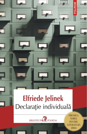 Carte Declaraţie individuală editura Polirom