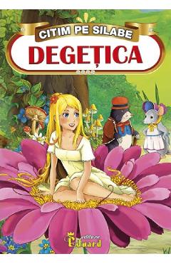 Carte Degetica. Citim pe silabe editura -