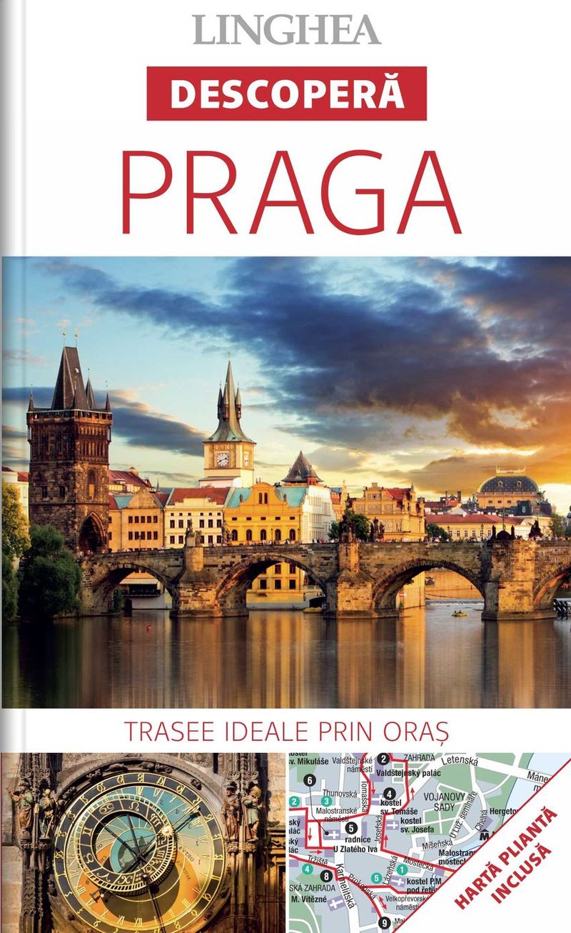 Carte Descopera Praga   editura Linghea
