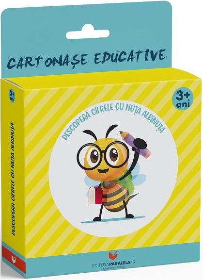 Carte Descopera cifrele cu Nuta Albinuta   editura Paralela 45