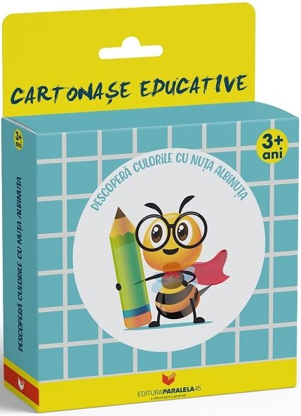 Carte Descopera culorile cu Nuta Albinuta   editura Paralela 45