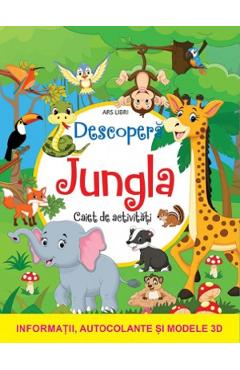 Carte Descopera jungla - Caiet de activitati editura Autor Anonim