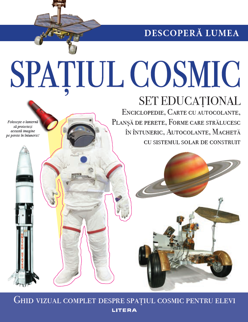 Carte Descoperă lumea. Spațiul cosmic editura Litera