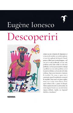 Carte Descoperiri - Eugene Ionesco editura Eugene Ionesco