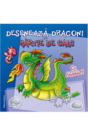 Carte Deseneaza dragoni cu hartie de calc editura Nomina