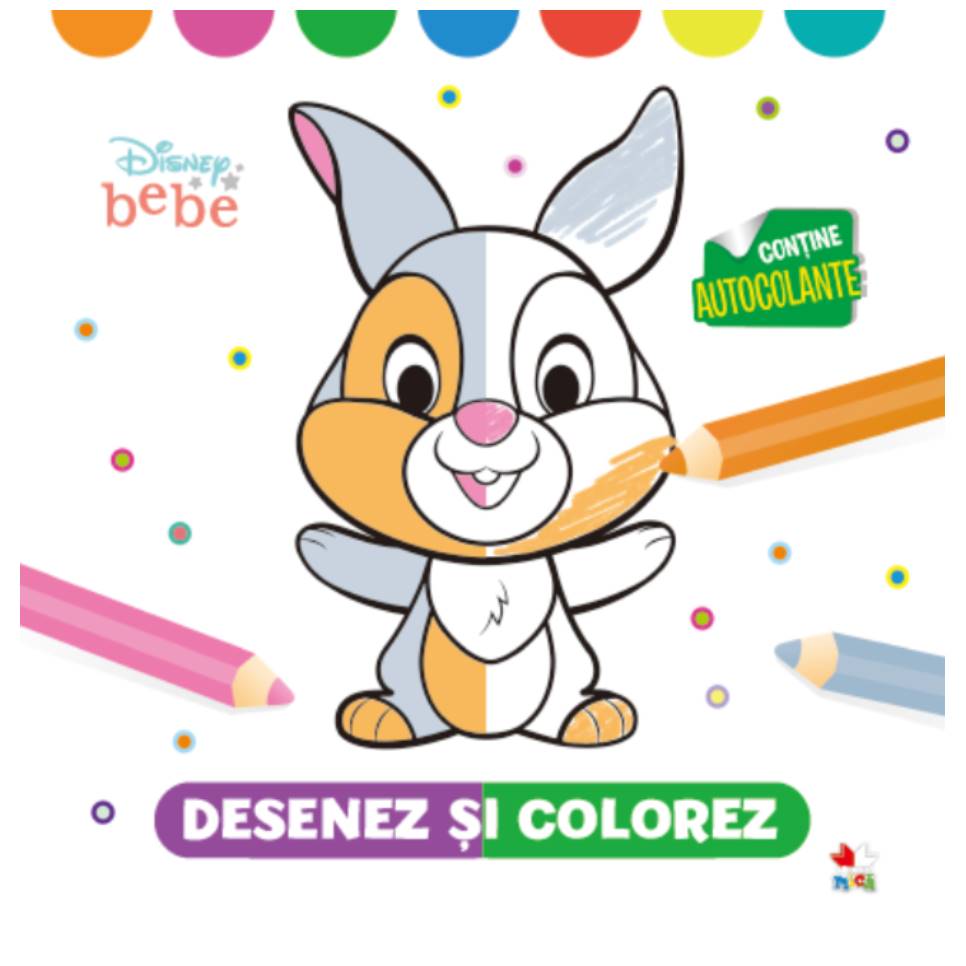 Carte Desenez si colorez   editura Litera
