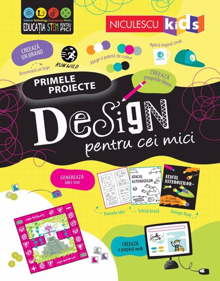 Carte Design pentru cei mici editura Niculescu