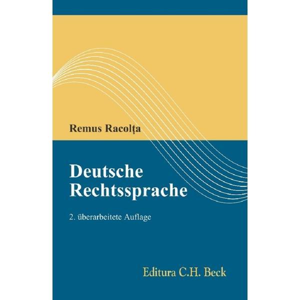 Carte Deutsche Rechtssprache Ed.2 - Remus Racolta