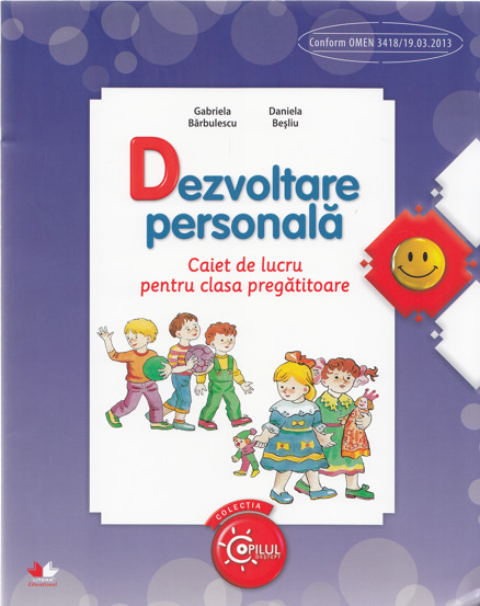 Carte Dezvoltare personala - Clasa pregatitoare - Caiet editura Litera