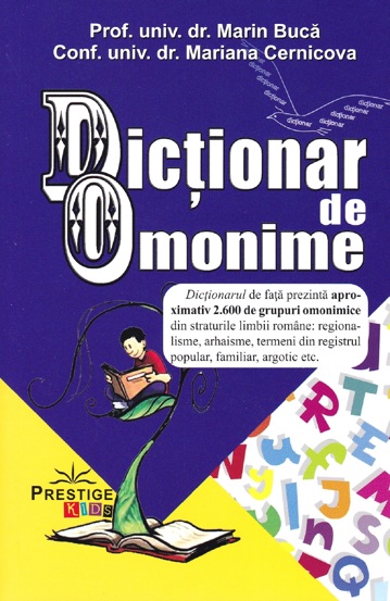 Carte Dictionar de omonime editura Prestige