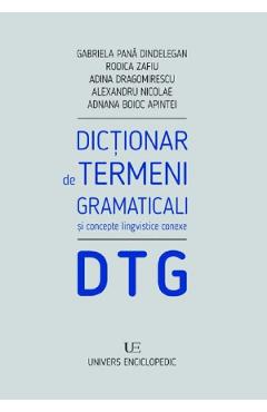 Carte Dictionar de termeni gramaticali si concepte lingvistice conexe - Gabriela Pana Dindelegan