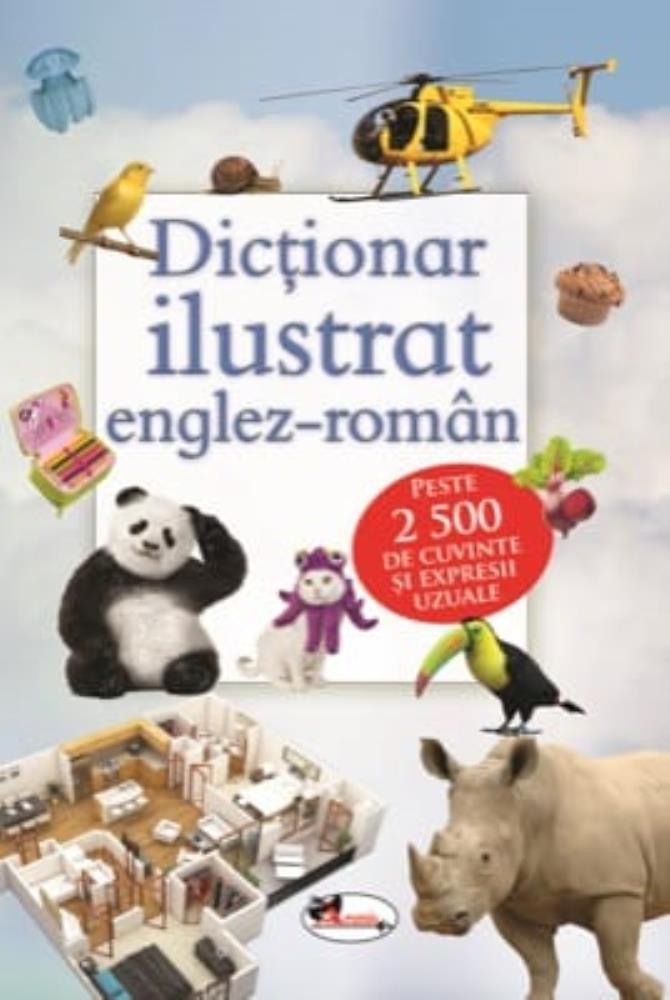 Carte Dictionar ilustrat englez-roman editura Aramis