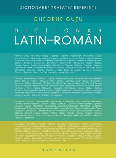 Carte Dictionar latin-roman editura Humanitas